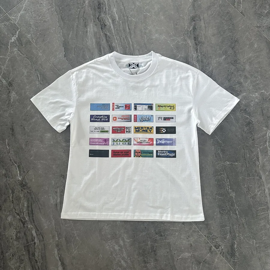 Y2K Web Banner Graphic Tee