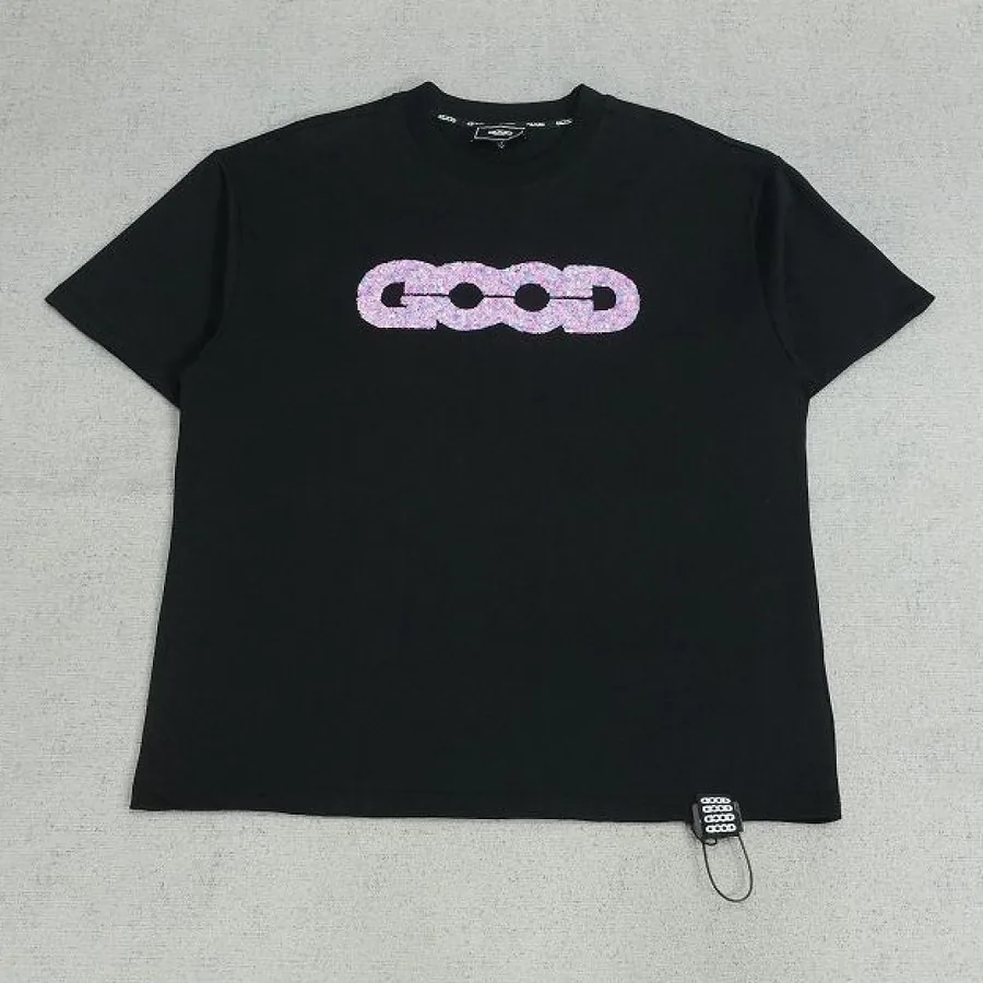 Good Chain Logo Glitter Tee