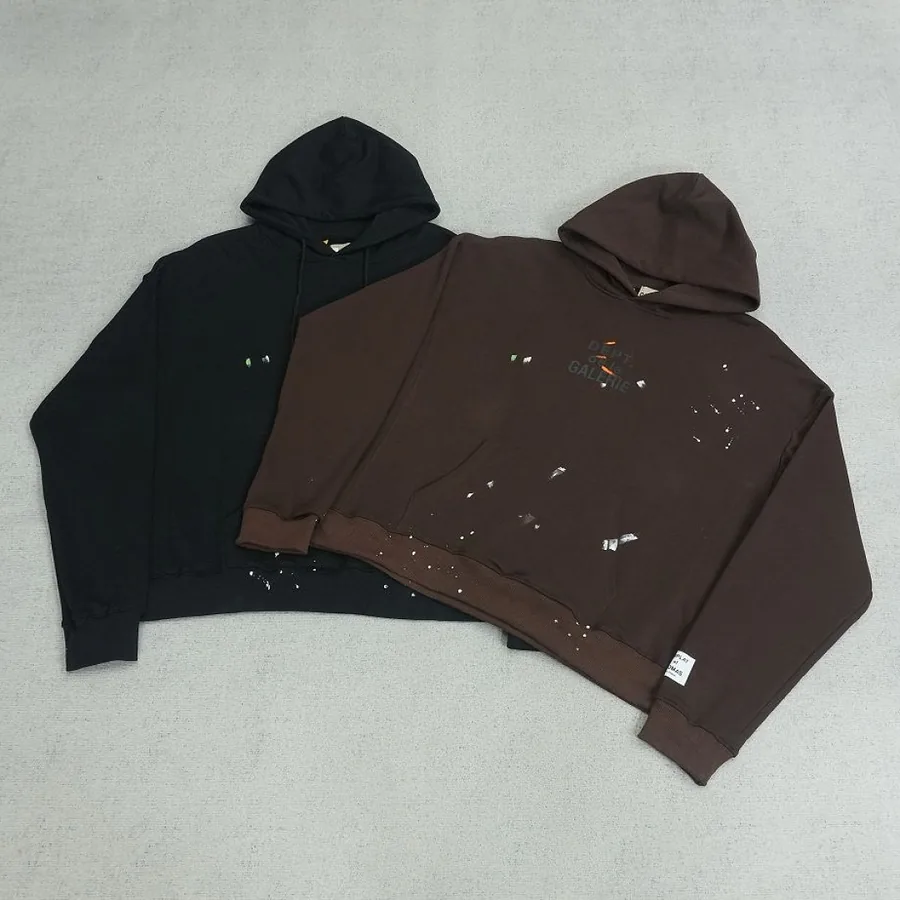 Gallery Dept Paint Splatter Hoodie
