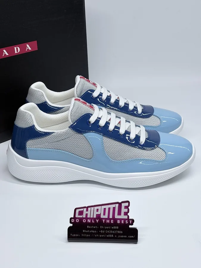 Prada America's Cup Sneakers Light Blue