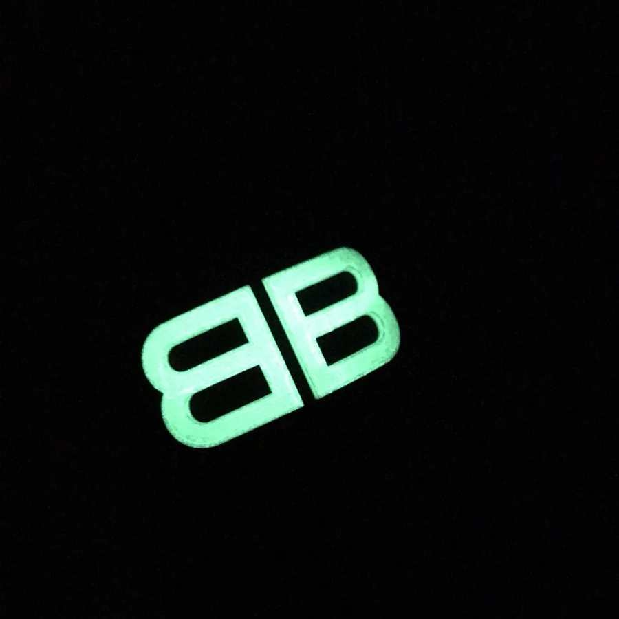 Balenciaga BB Glow Logo Slides