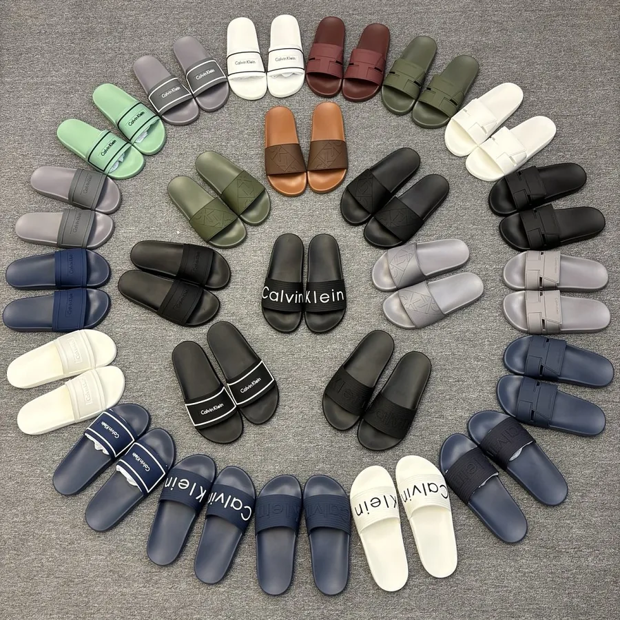 Calvin Klein Slides Full Color Range