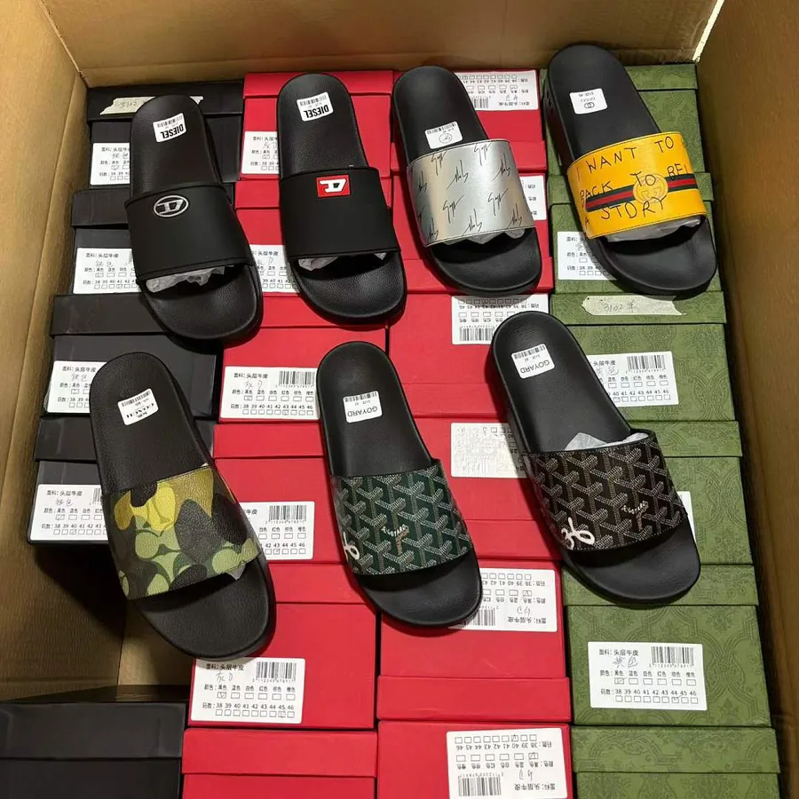 Diesel Goyard Logo Slides