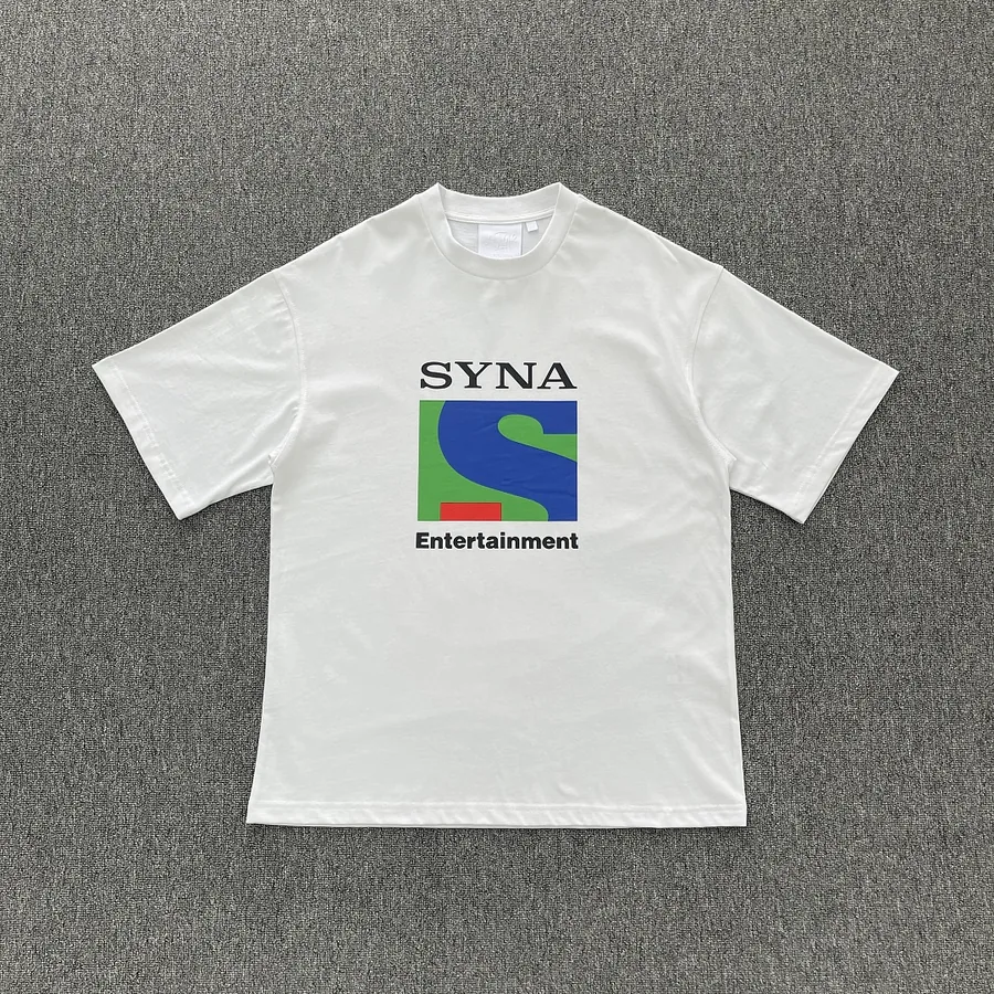 Synaworld Entertainment Logo Tee White