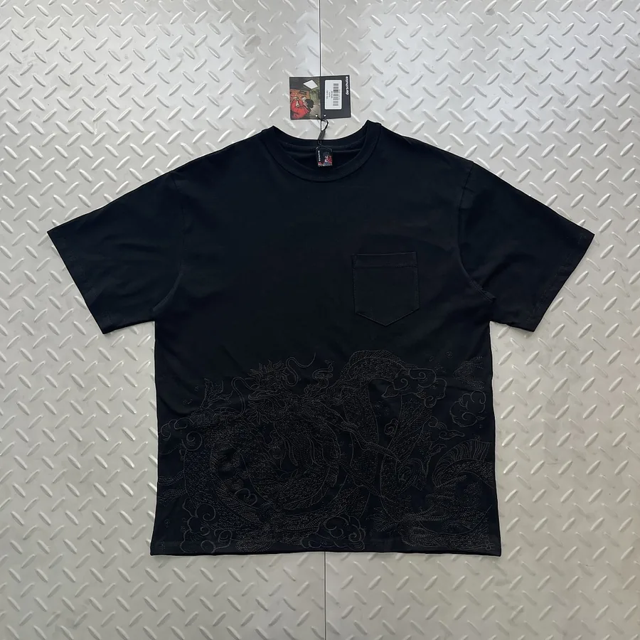 Derschutze Yakuza Dragon Tee Black