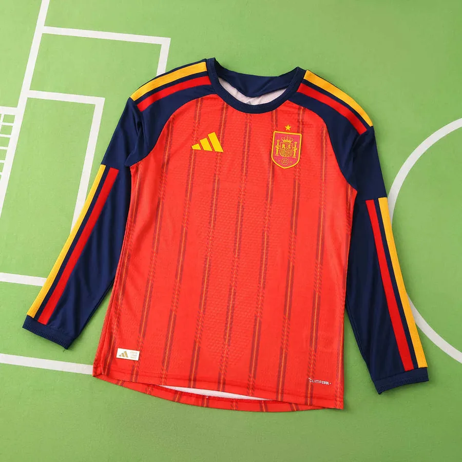 2026 FIFA World Cup Spain home Long sleeve Player version