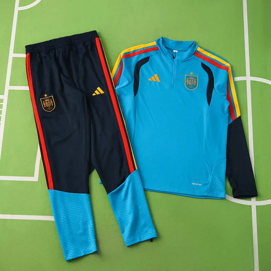 Spain 2026 Training Tracksuit Light Blue