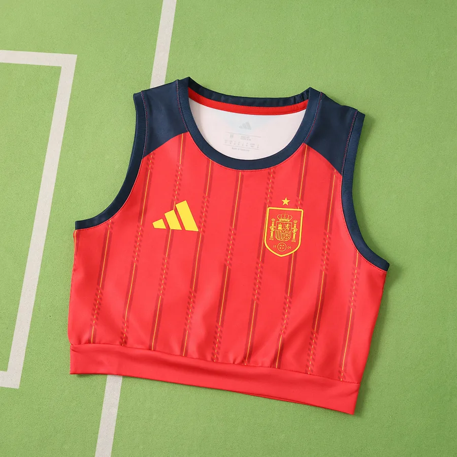 2026 FIFA World Cup Spain Cropped Jersey vest
