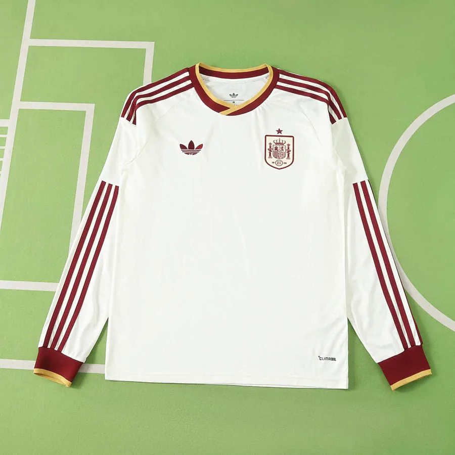 2026 FIFA World Cup Spain away Long sleeve Fan version