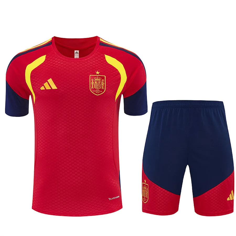 2026 FIFA World Cup Spain Training clothes suit Short sleeve Fan version