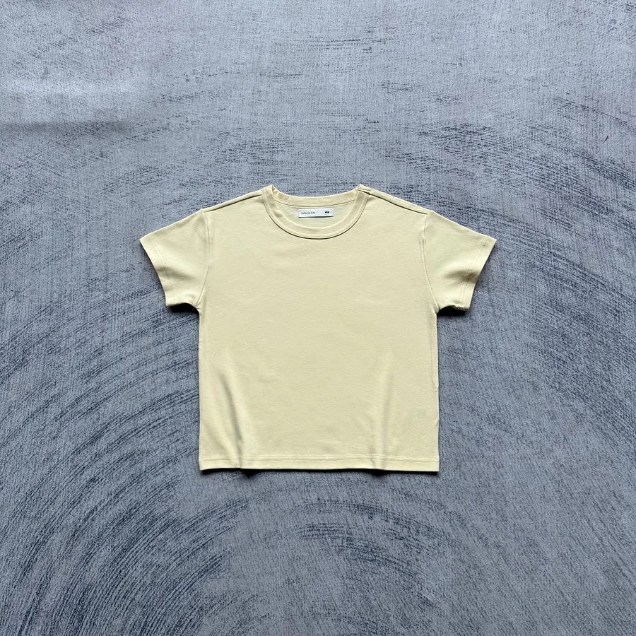C*lifornia Arts Frank Baby Tee yellow