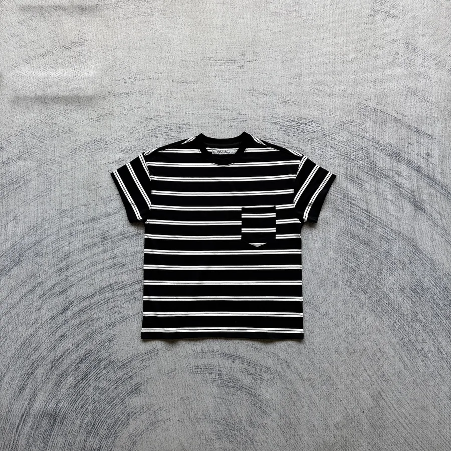 C*le Henry Striped Tees balck