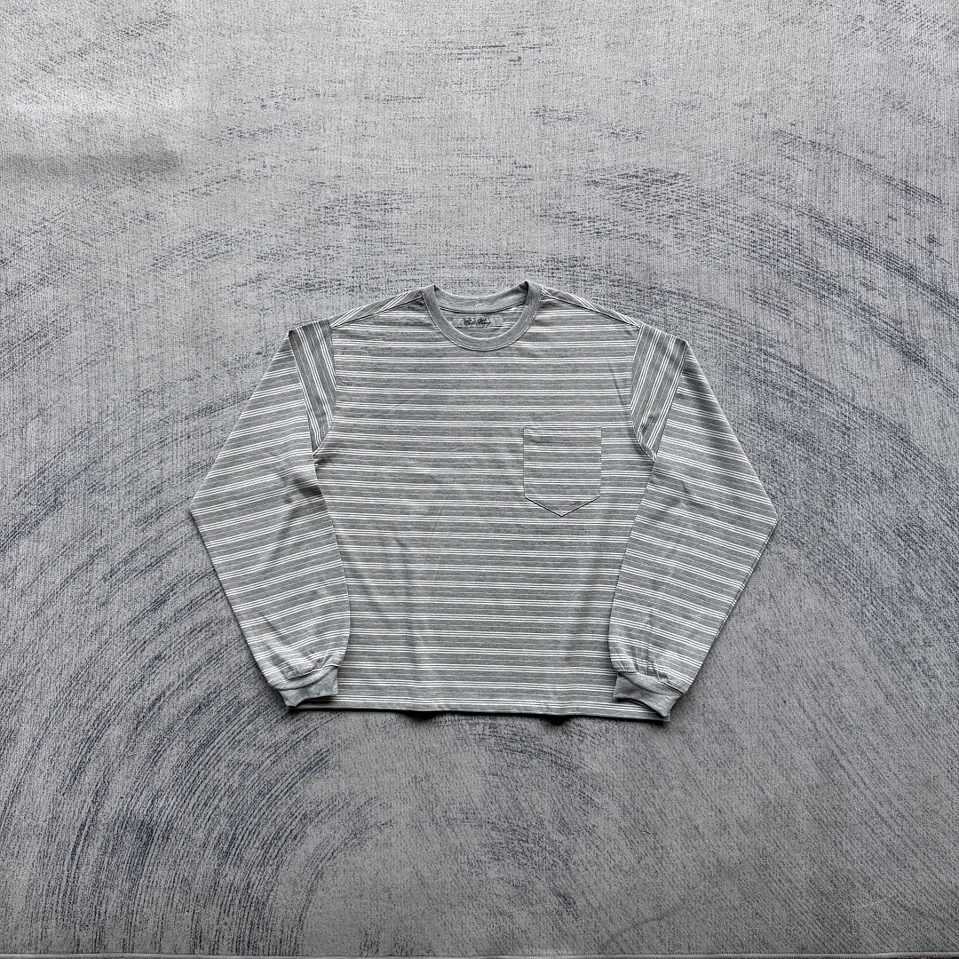 C*lehenry Striped Long Sleeve Gray (new drop!)