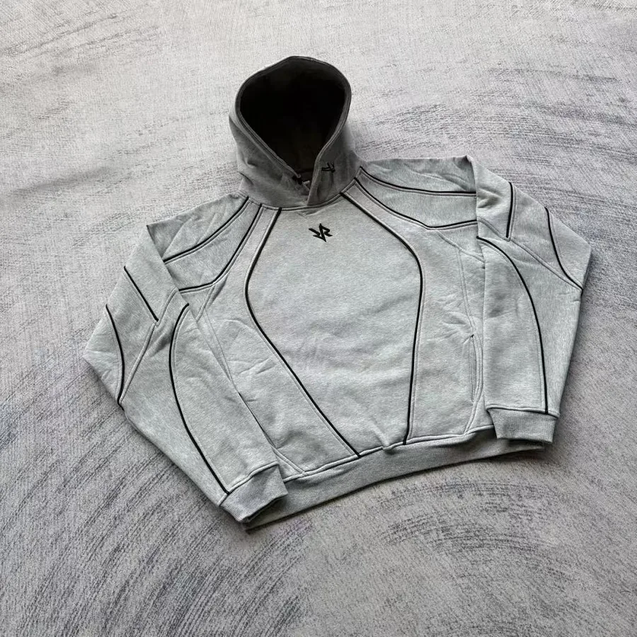 V*K VEIN STRUCTURE HOODIE