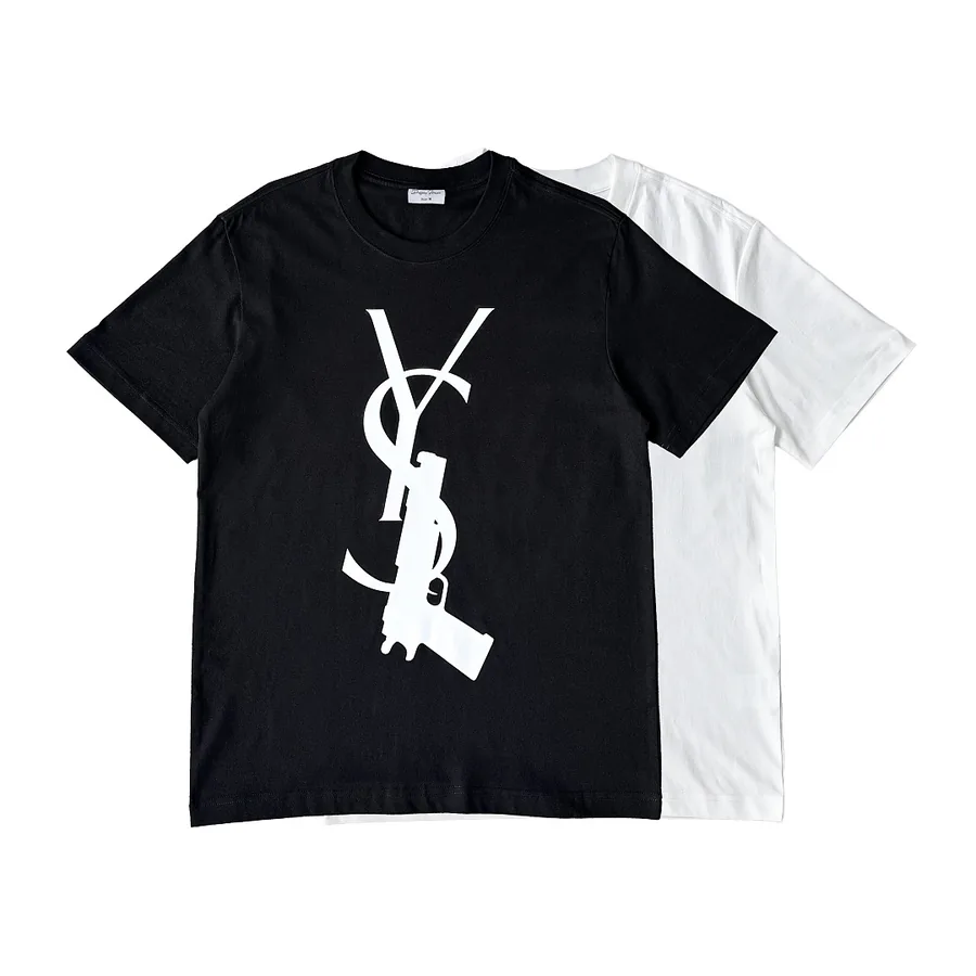Slim Fit Trigger Monogram Tee