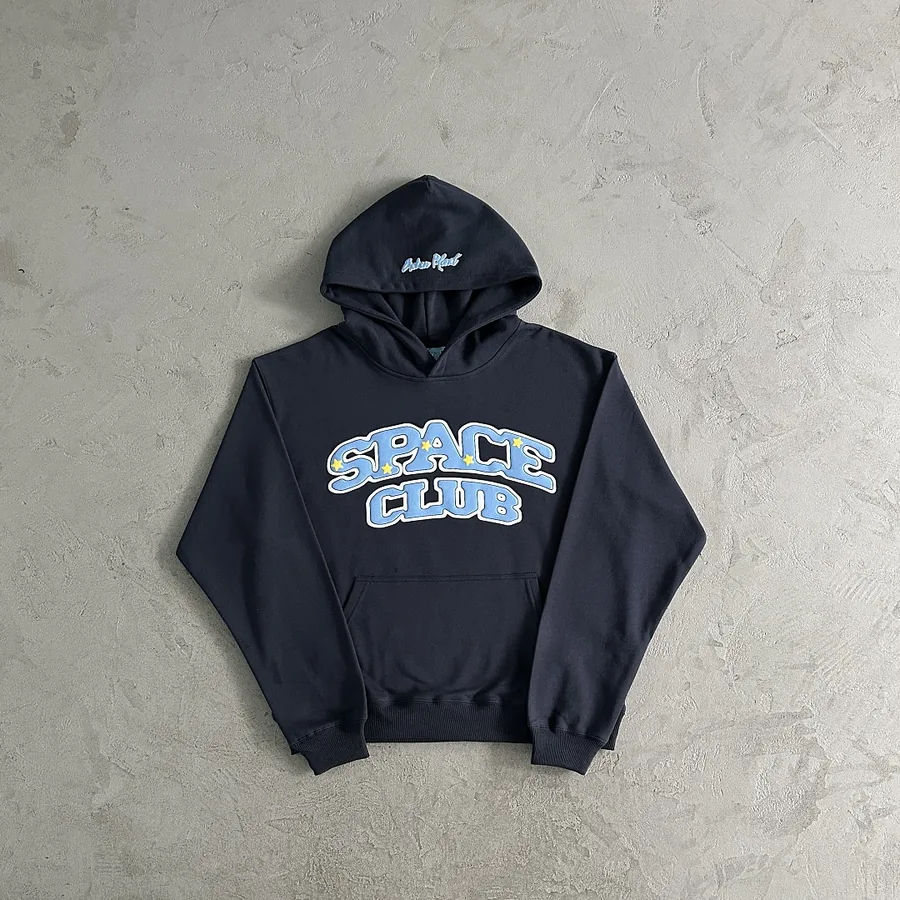 space club hoodie -blue
