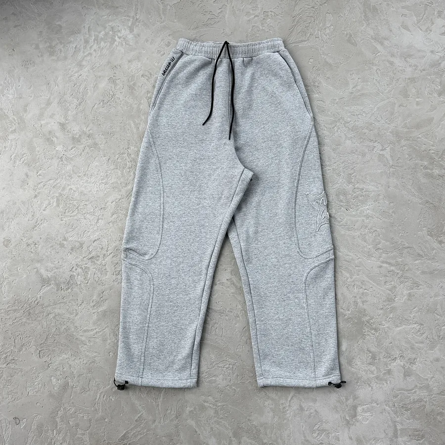 me split panel joggers