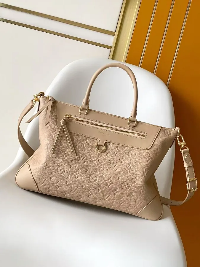 LV Empreinte Leather Tote (Beige)