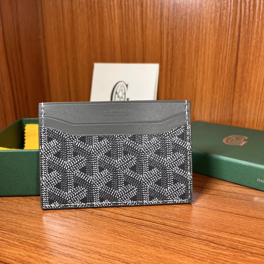 Goyard Card Holder (Grey)