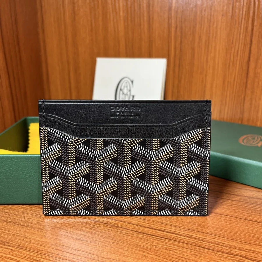 Goyard Card Holder (Black)