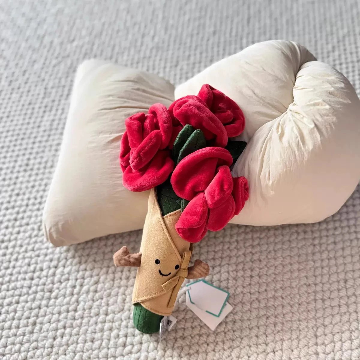 Jellycat Valentines Rose Bouquet Plush