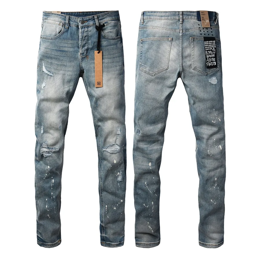 Ksubi Paint Splatter Distressed Jeans