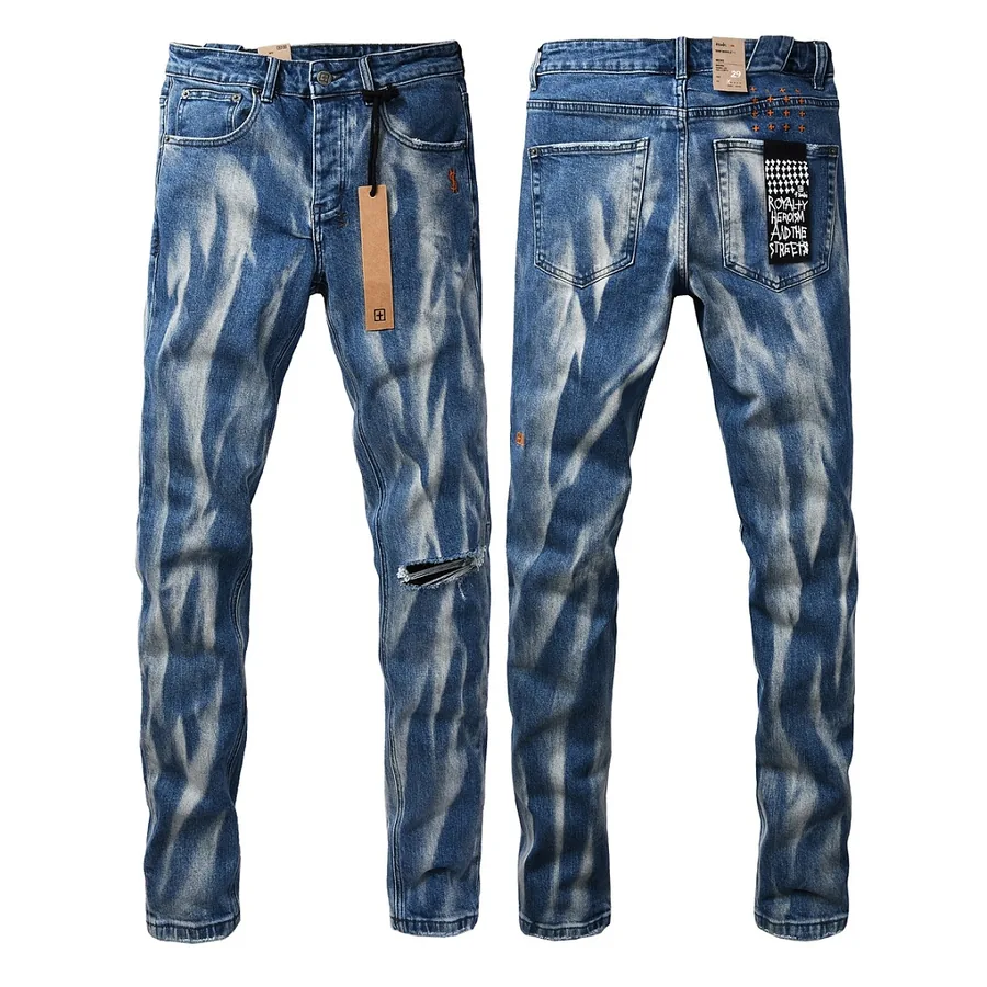 Ksubi Tie-Dye Wash Distressed Jeans