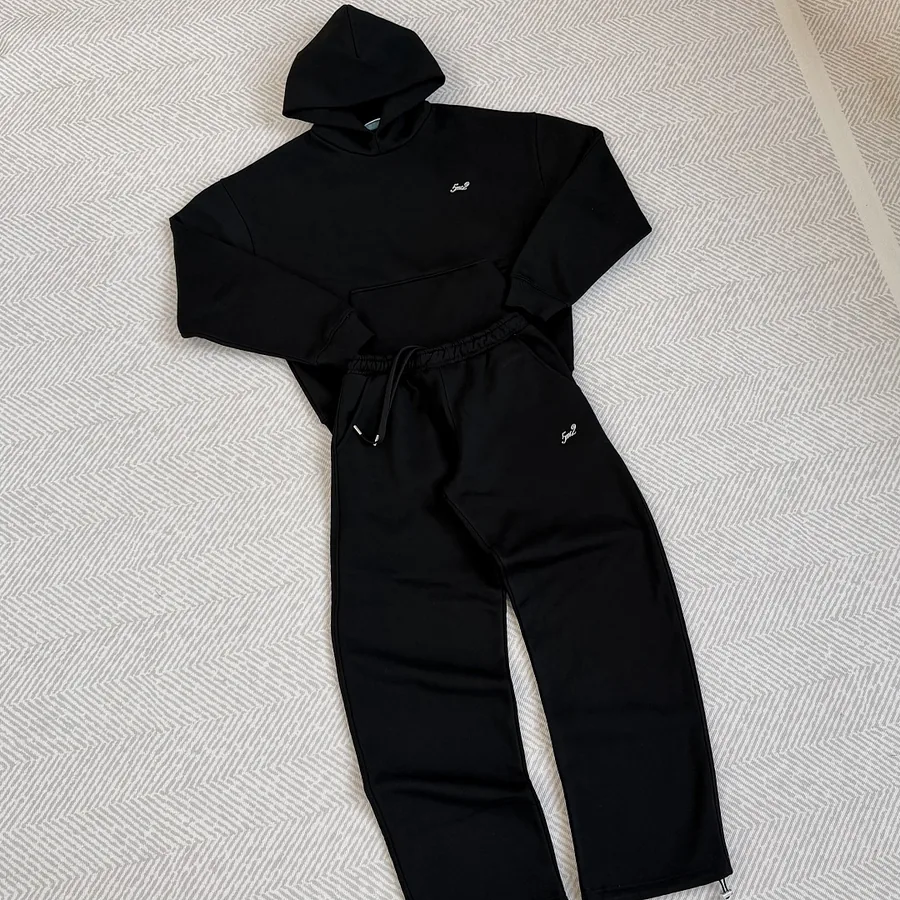Hotdog Basics Tracksuit Set Black