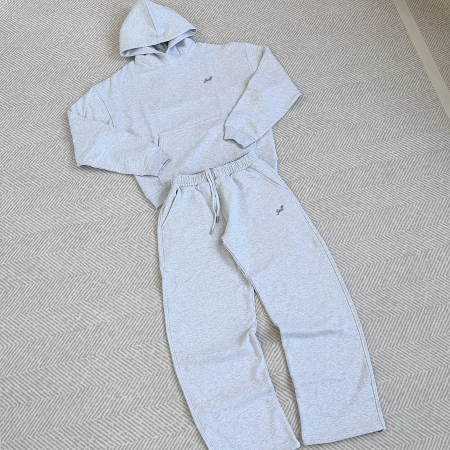 Hotdog Basics Tracksuit Set Grey