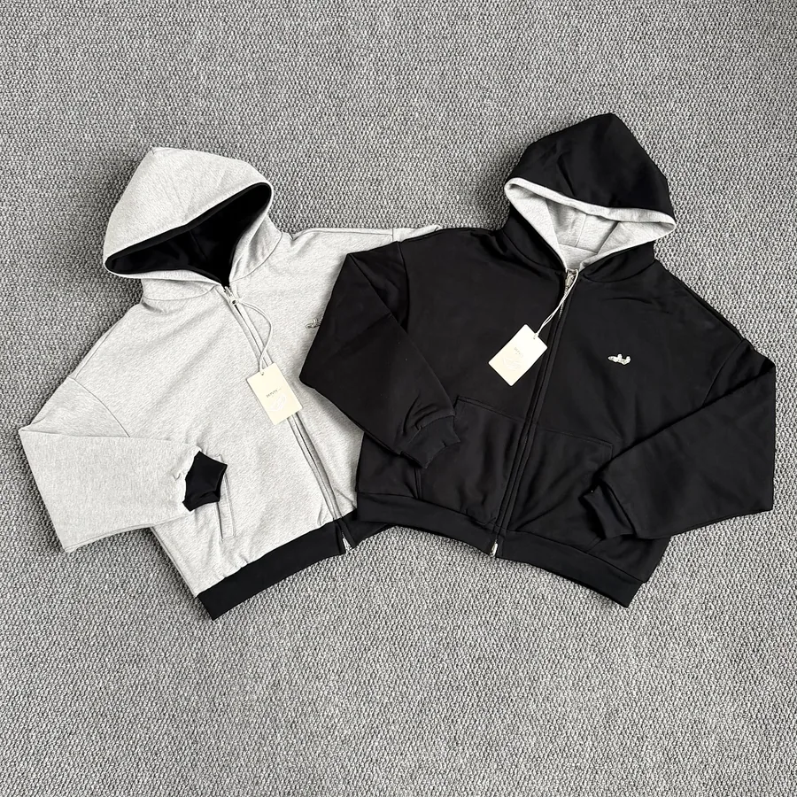 （Deputy Reversible Zip｜black/grey）