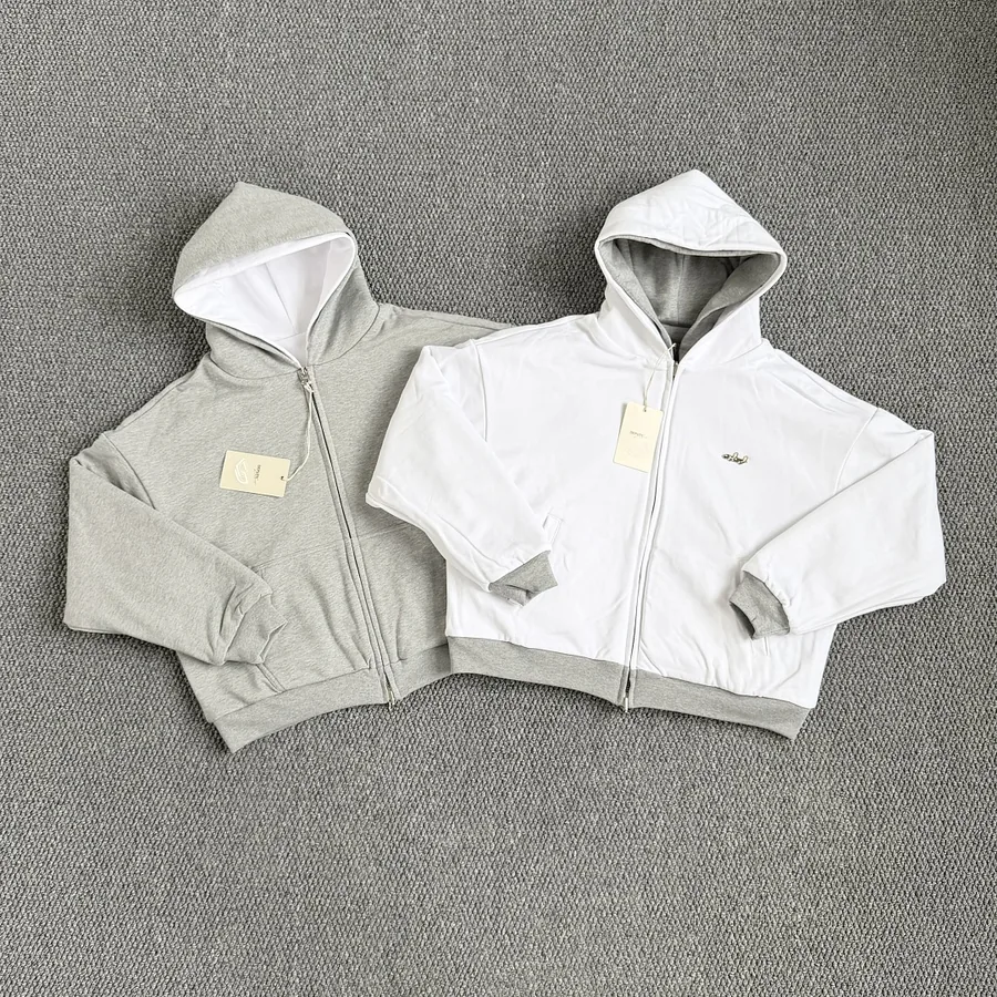 （Deputy Reversible Zip｜grey/white）