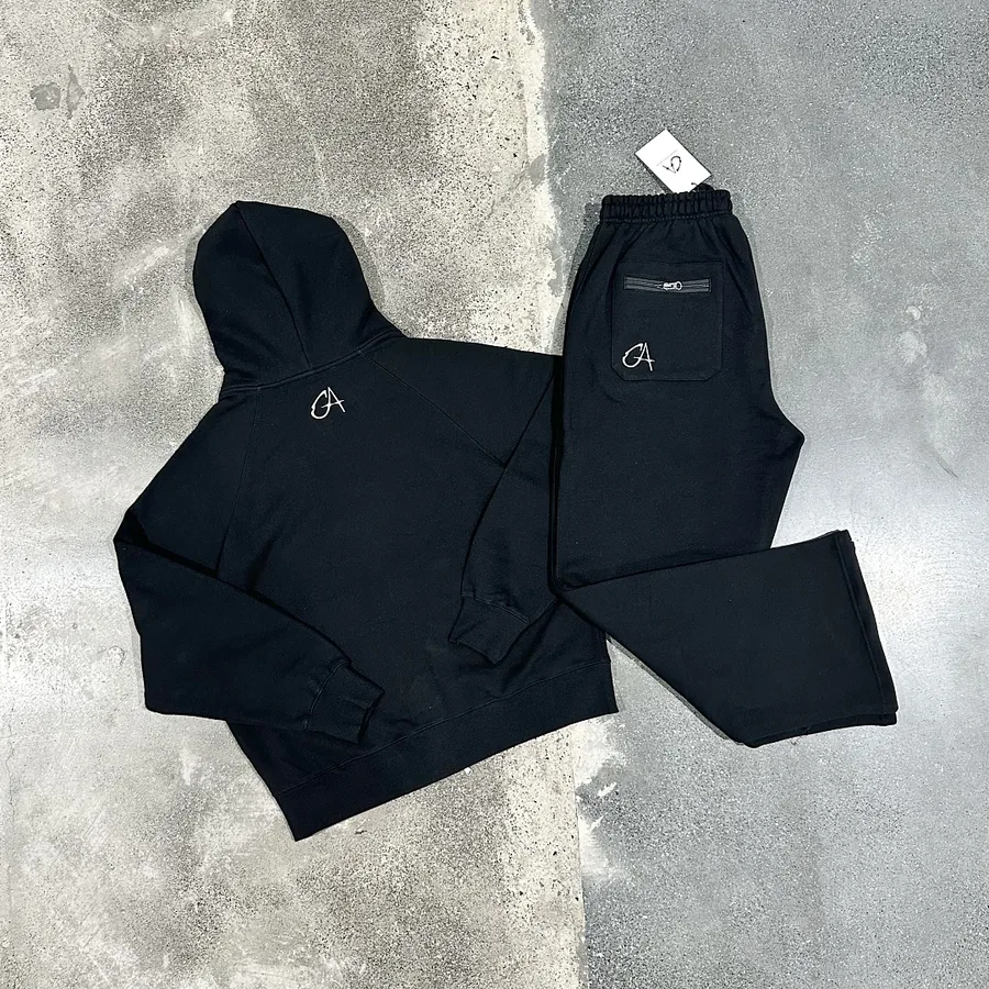+220（Garms…Zip Hoodie+Pants｜Black）