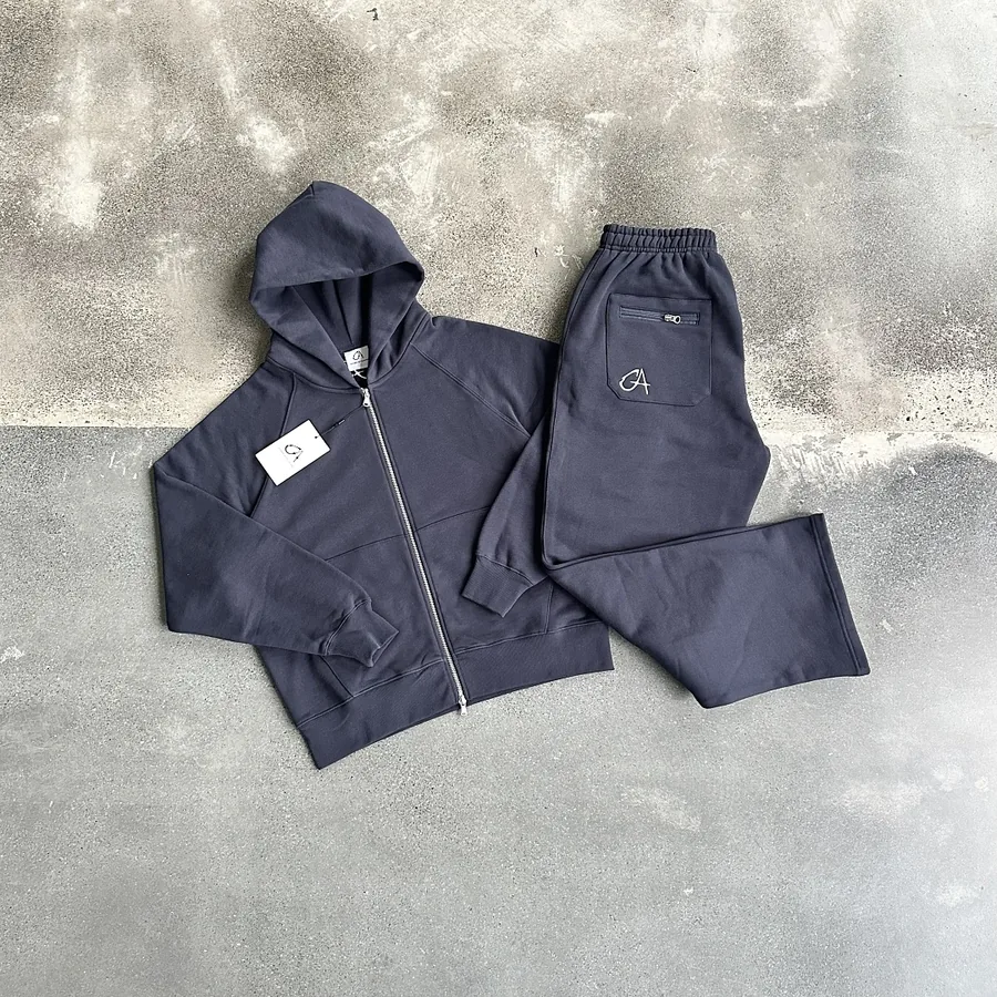 +220（Garms…Zip Hoodie+Pants｜Navy Blue）