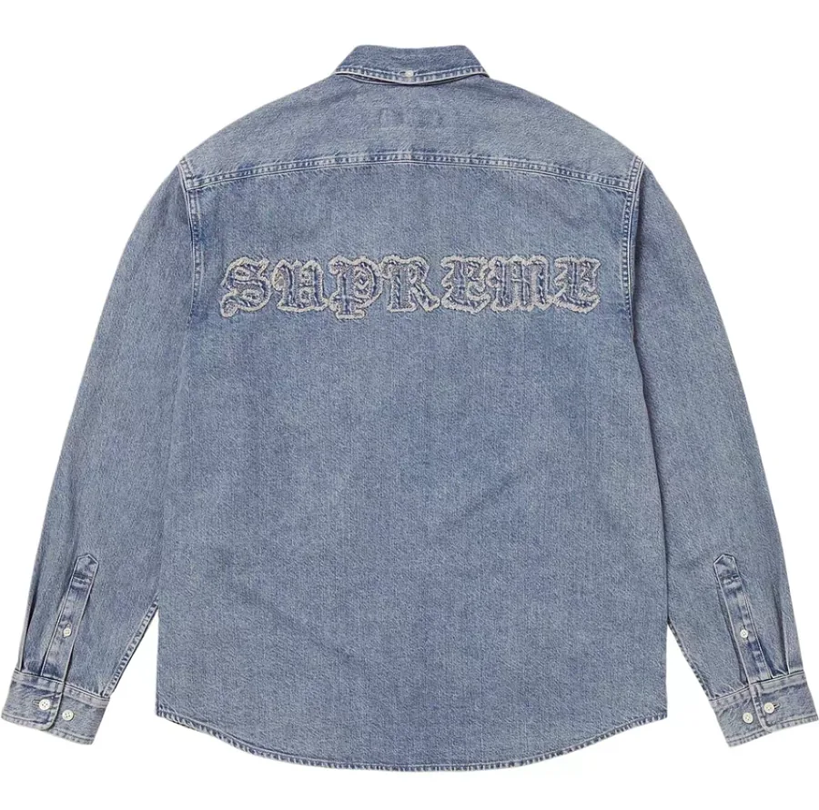 Appliqué Denim Shirt