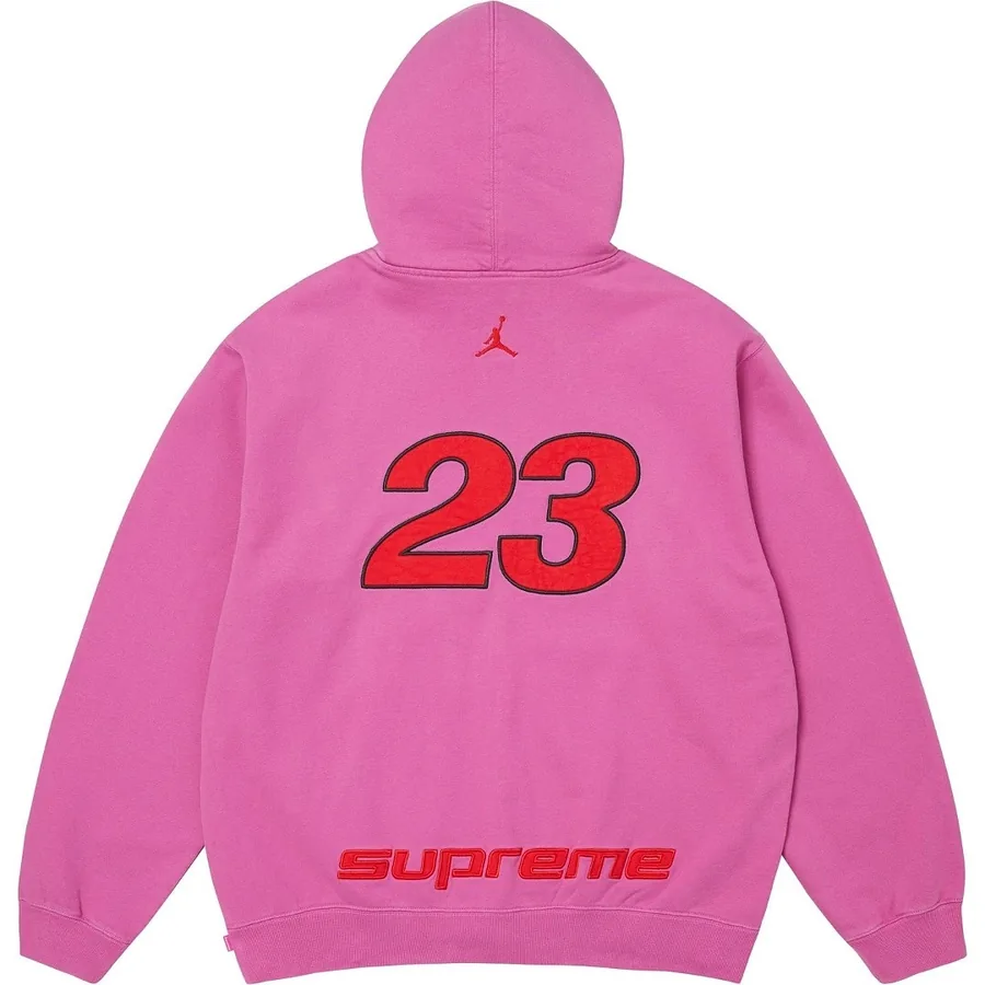 Week 15 Zip Hooded Sweatshirt with Dunk Embroidery