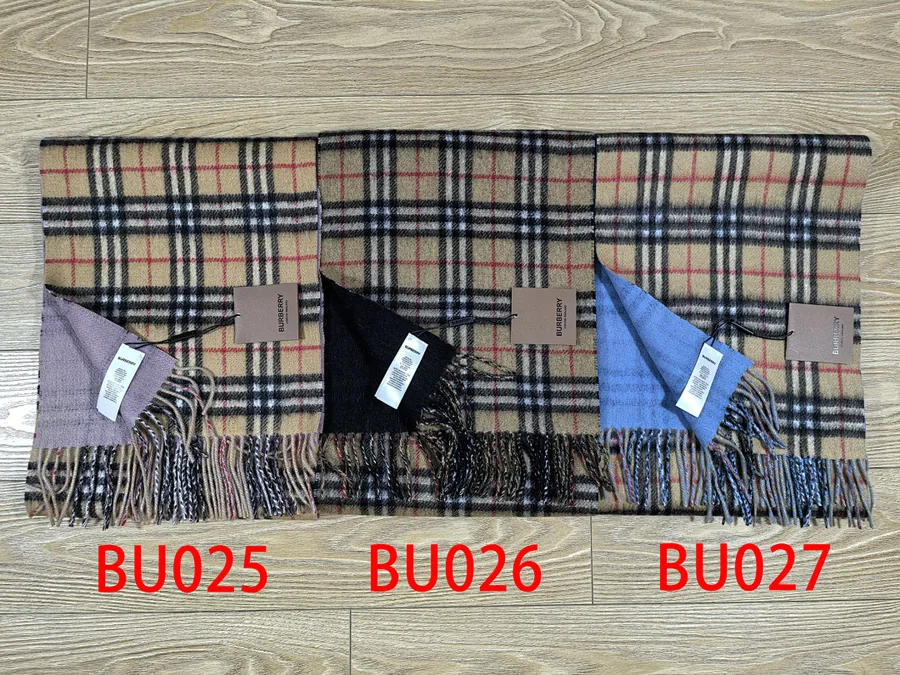Burberry Check Cashmere Scarf