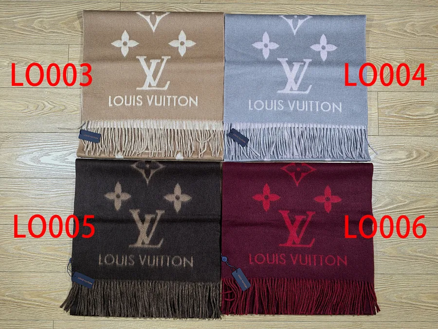 Louis Vuitton Monogram Wool Scarf