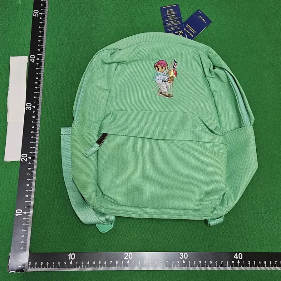 Polo Ralph Lauren Bear Backpack in Green