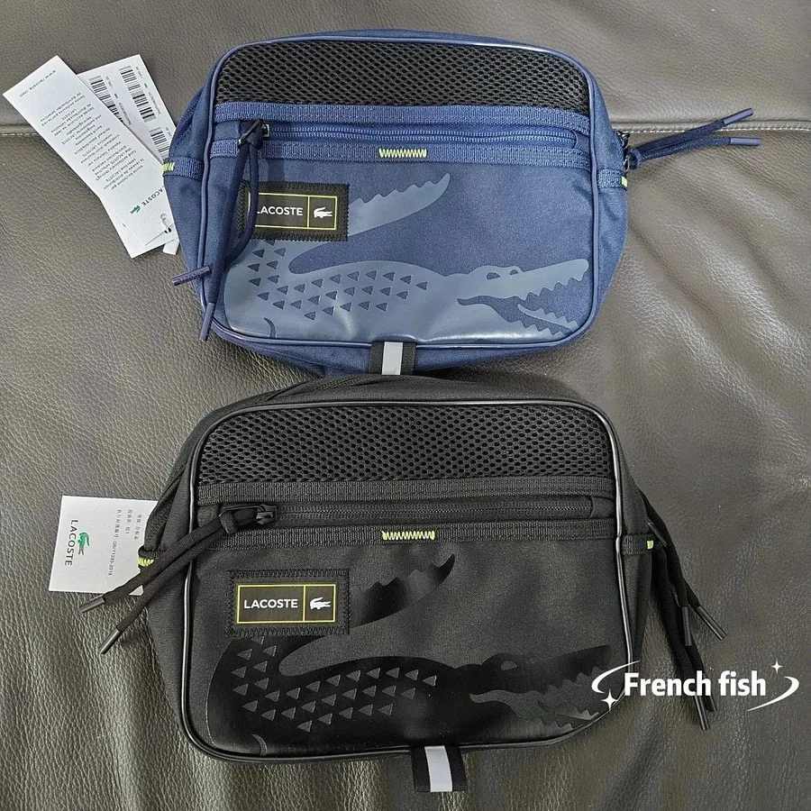 .78【9.5/10】Playin Lac crocodile Reporter Bag16*22*6cm
