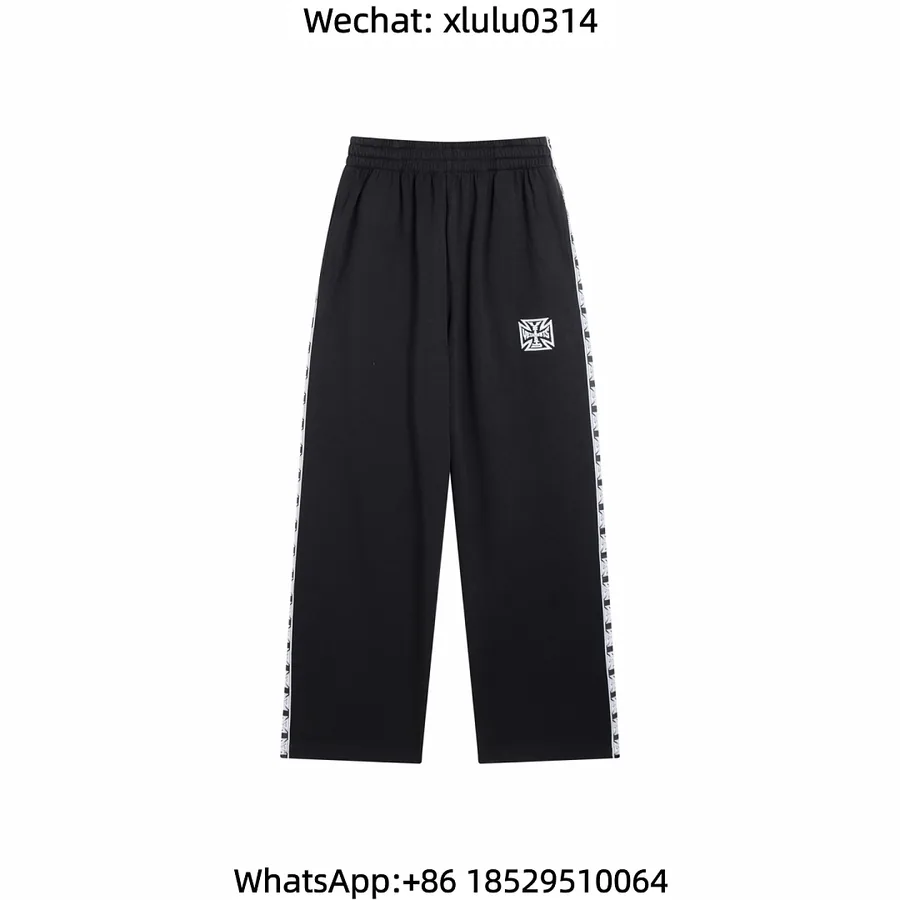Vetements All Over Embroidered Side Trousers