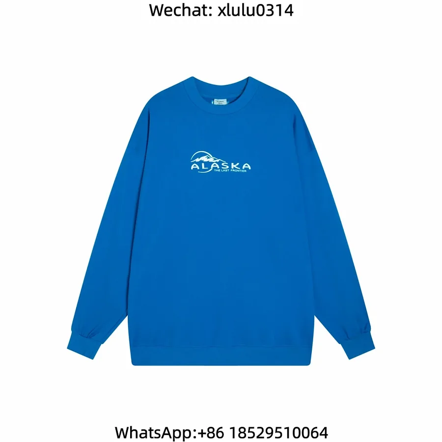 Vetements Mountain Print Long Sleeve Tee