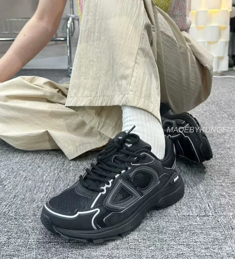 P779 Item ID 9078 D1OR B30 CD logo shoes, simple lace up running shoes, low cut lifestyle casual sho