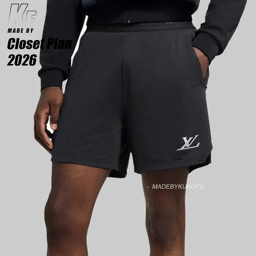 1V Quick-dry tech with linine shorts ( )