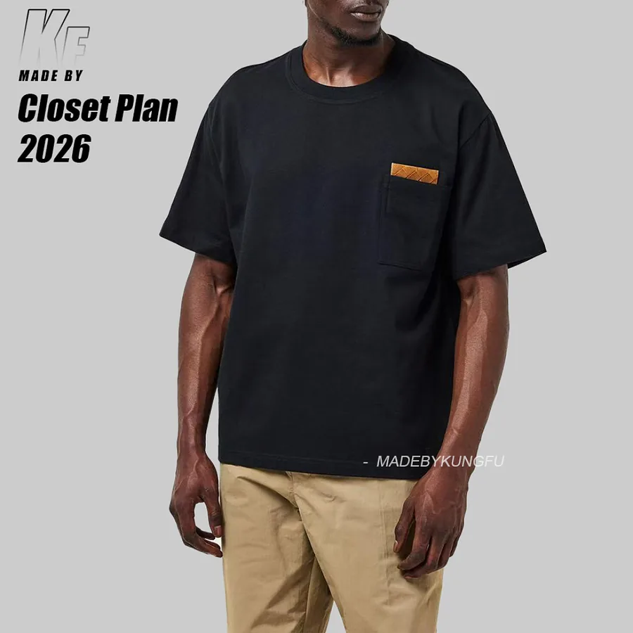 BV leather patch tee ( )