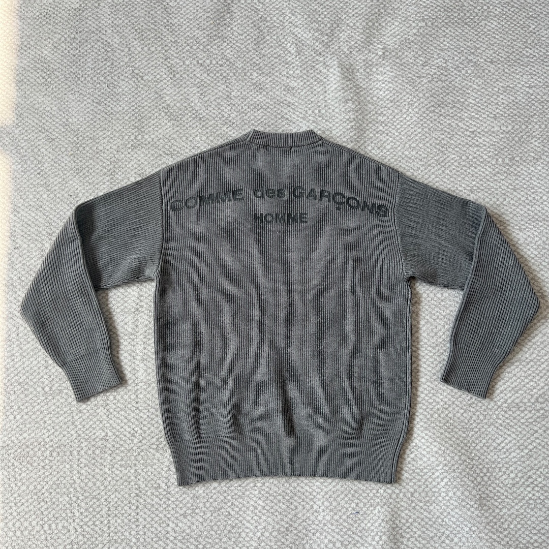 CDG grey sweater