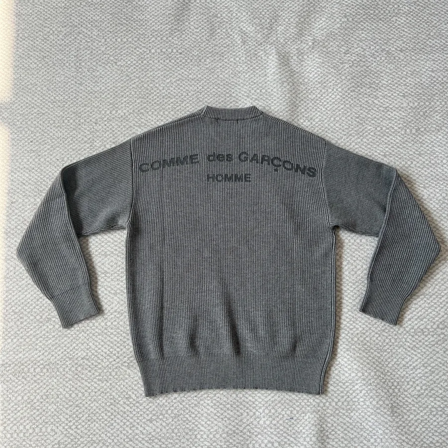 CDG grey sweater