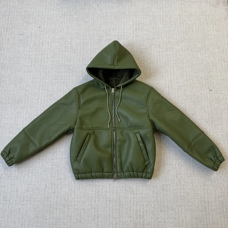 Stussy jacket（real leather）