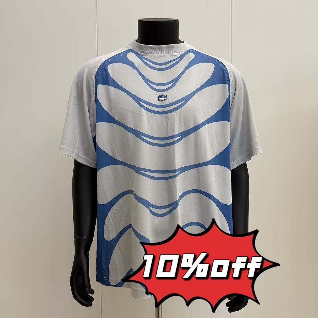 NK tn jersey（White and blue stripes）