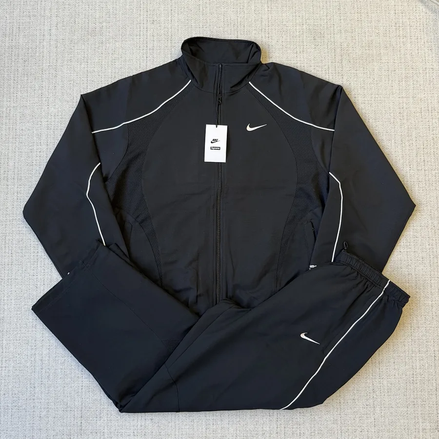 Nike x Supreme Tracksuit Black