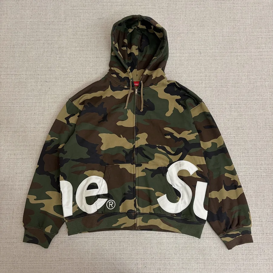 Supreme big logo hoodie